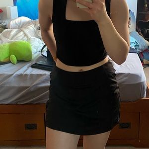 Tangerine Black Skort Size M